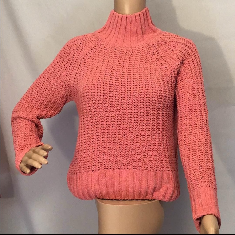 Cozy Pink Knit Sweater